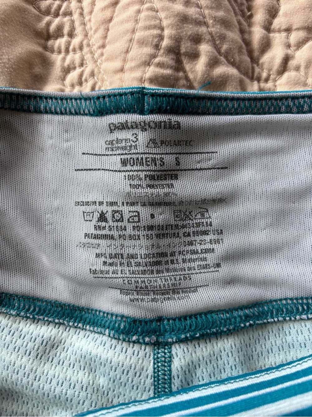 Patagonia Capilene 3 Midweight Leggings - Picture 6 of 9